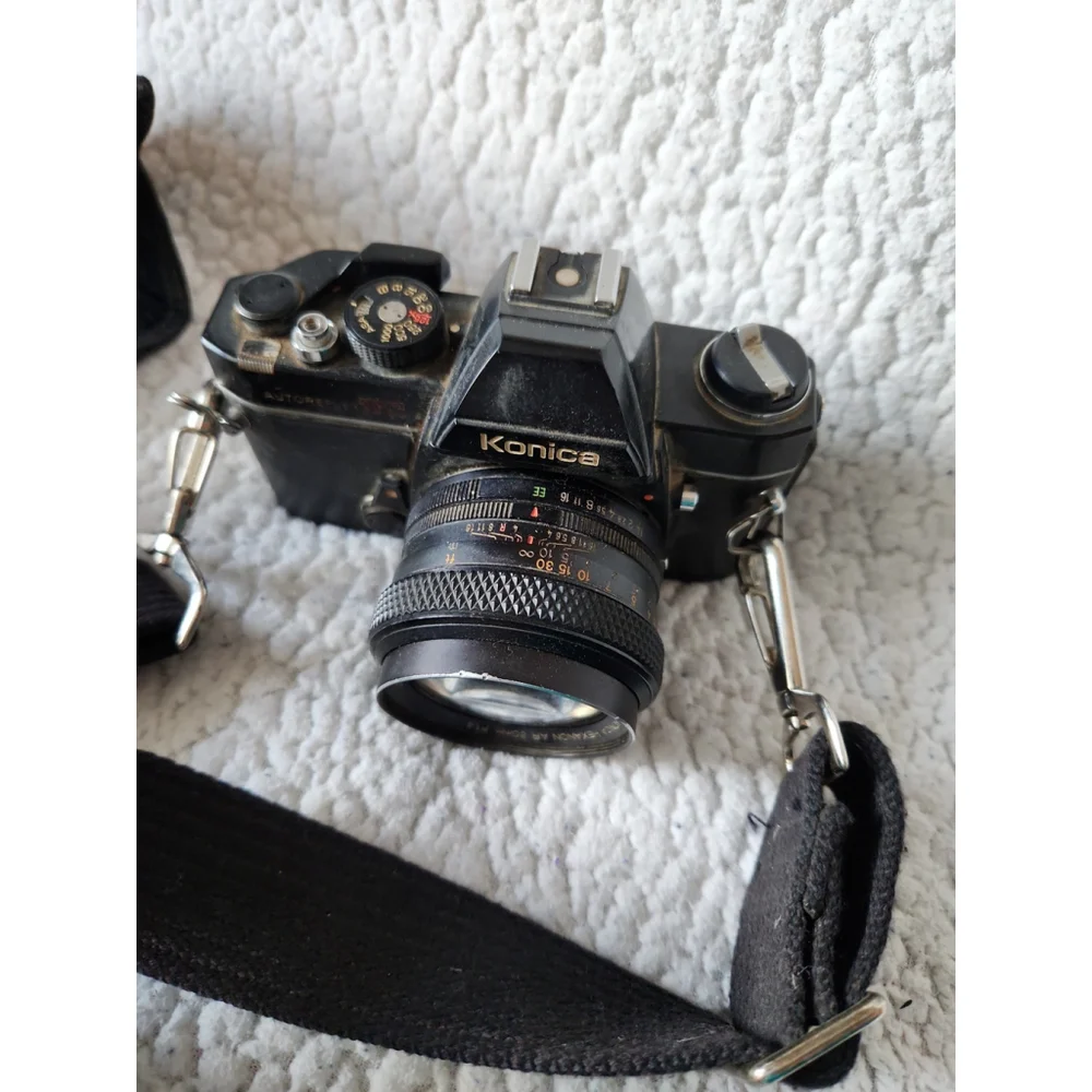 Konica Hexanon AR Autoflex TC 50ML F14 vintage 80's made in Japan camera Sakura